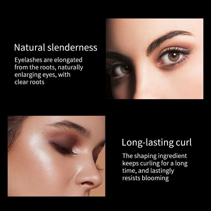 Non-Smudge Waterproof Lasting Curling Black Quick-Drying 4D Fiber Starry Mascara