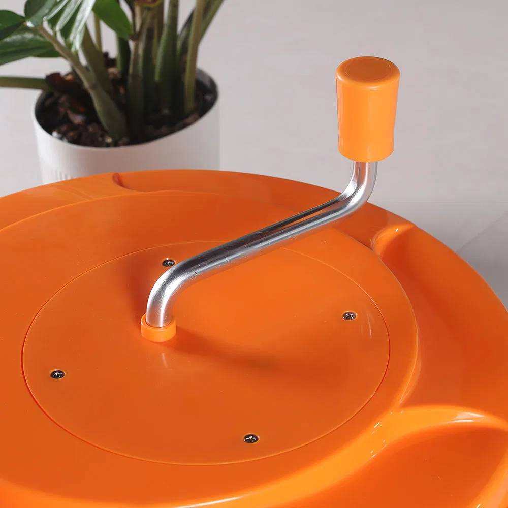 High-Efficiency Extra-Large Plastic Salad Spinner: Hand-Crank Veggie Dryer for Greens