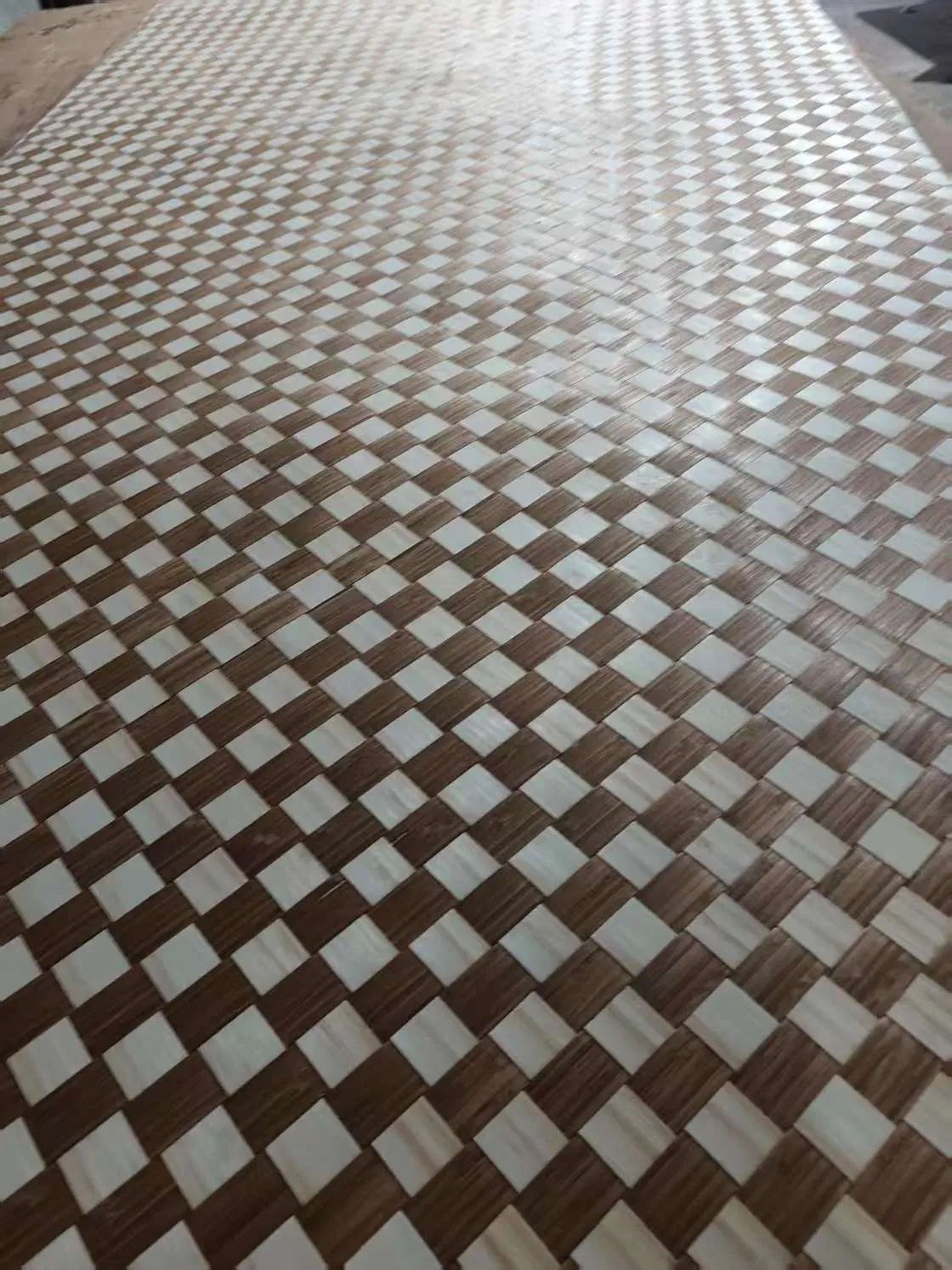 Natural Mao Bamboo Woven Matting Sheet for Ceiling / Wall Decorations