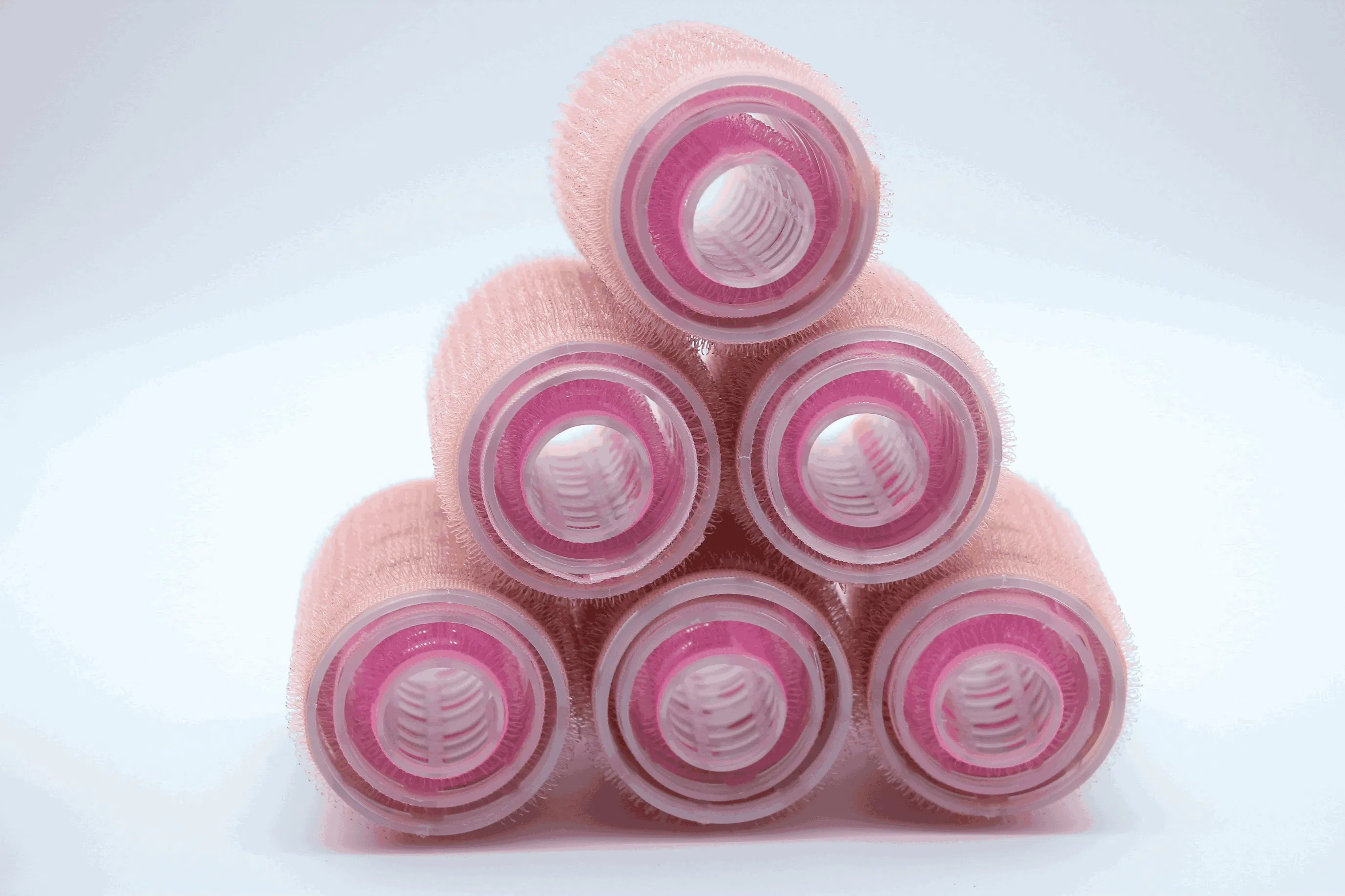 Multi-Style Rigid Structure Aluminum Sheet Hair Roller for Home Use