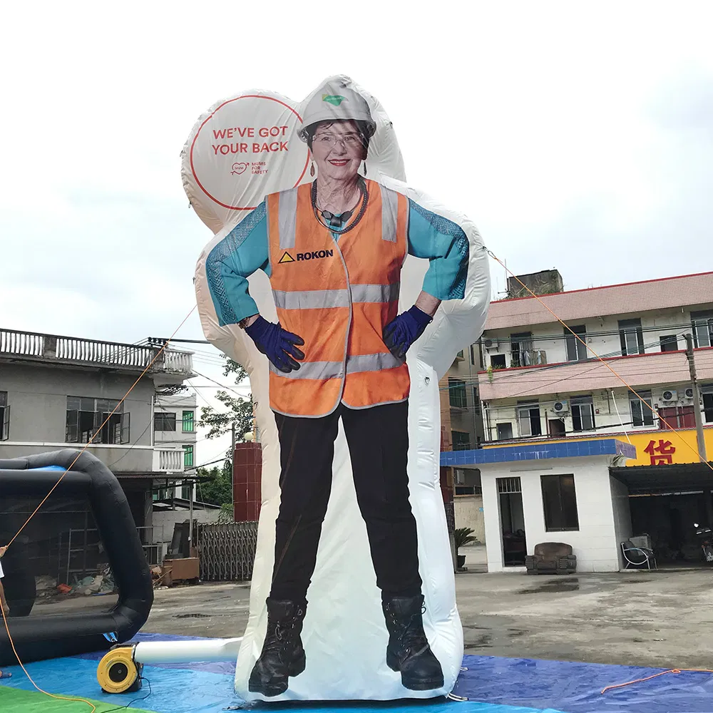 Advertising Giant Inflatable Human Model for New Product Promotion