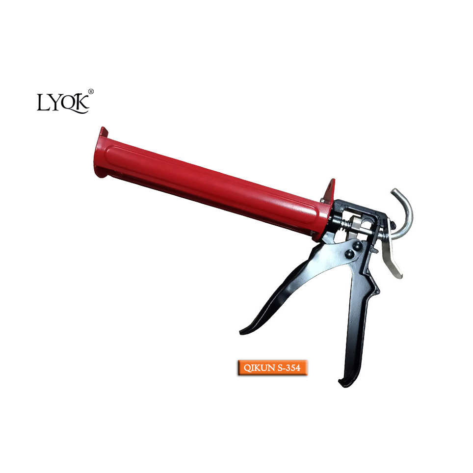 S-354 Opening Type Double Cartridges Skeleton Caulking Gun