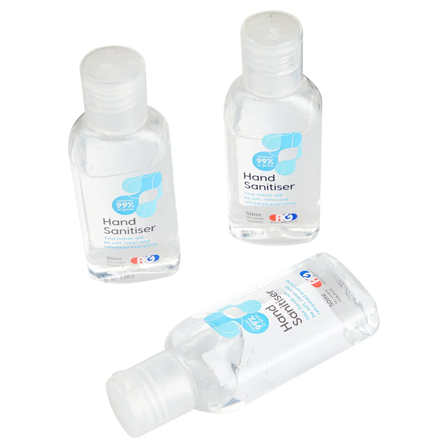 75% Alcohol Instant Waterless Antibacterial Hand Sanitizer Gel