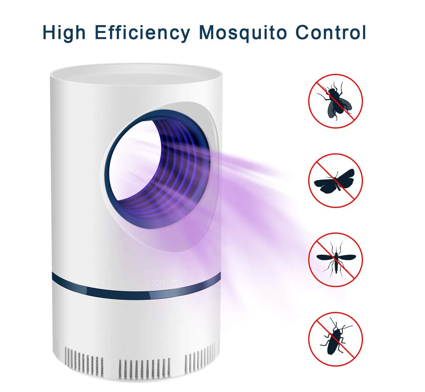 Non-Toxic USB Aairflow Mosquito Killing Lamp