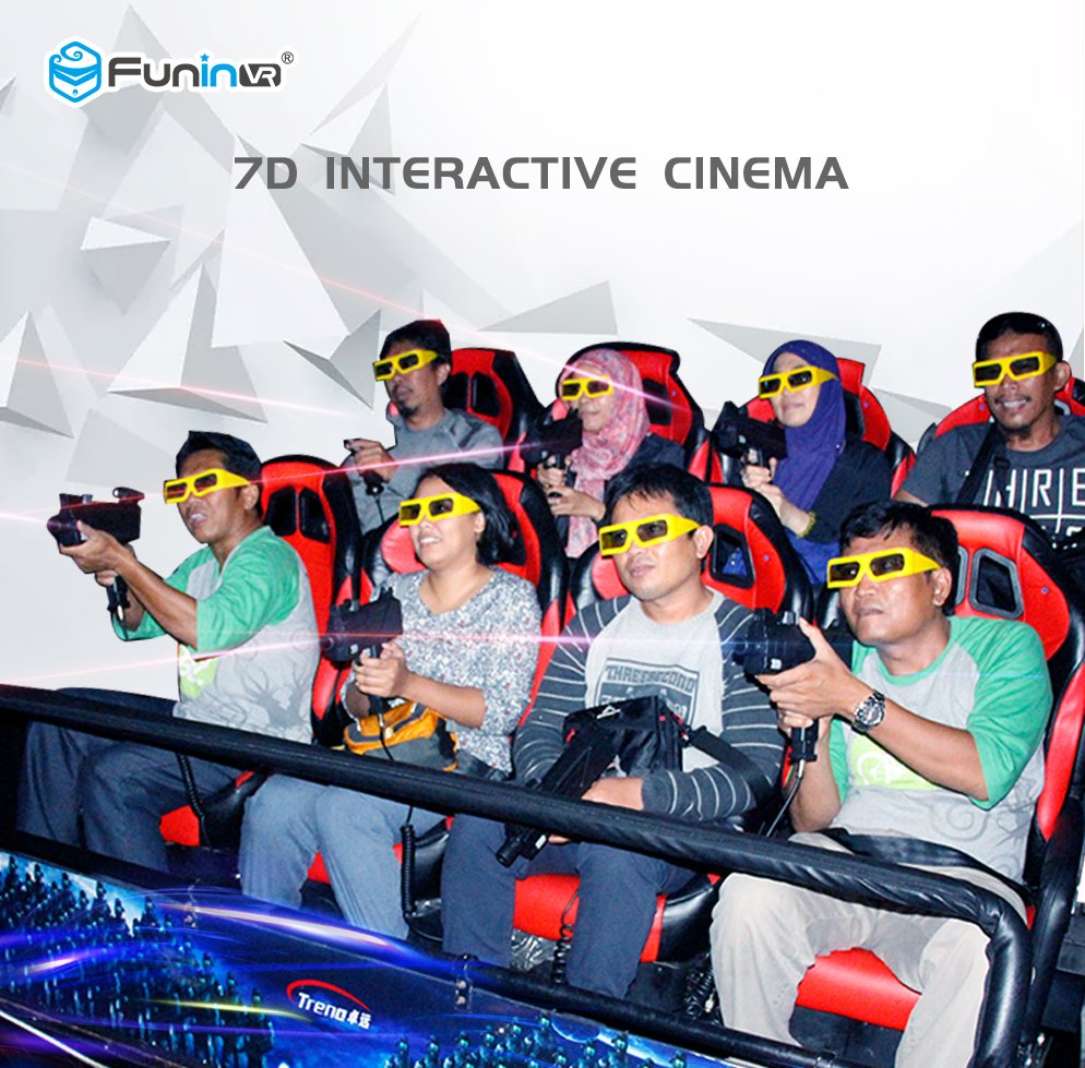 Hot Sale 5D Cinema Simulator Dynamic Theater Amusement Park Equipment
