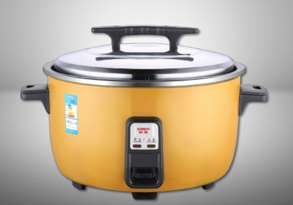 Energy-Save Yellow Color 13L Electric Rice Cooker Commercial Use