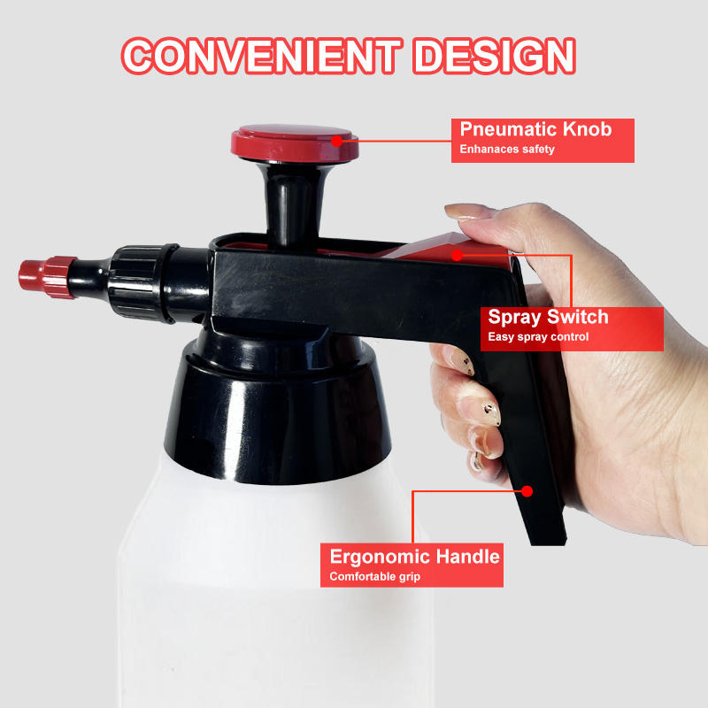 Wholesale Manual Pump Pressure Water Sprayers with Adjustable Nozzle for Car Detailing