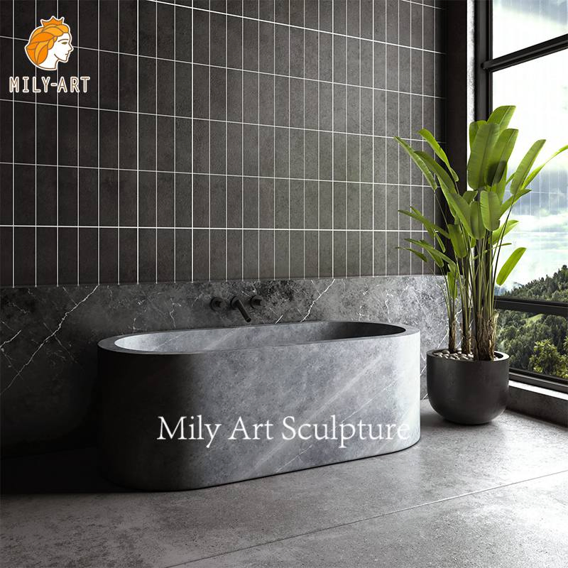 Мраморная ванна с гидромассажем