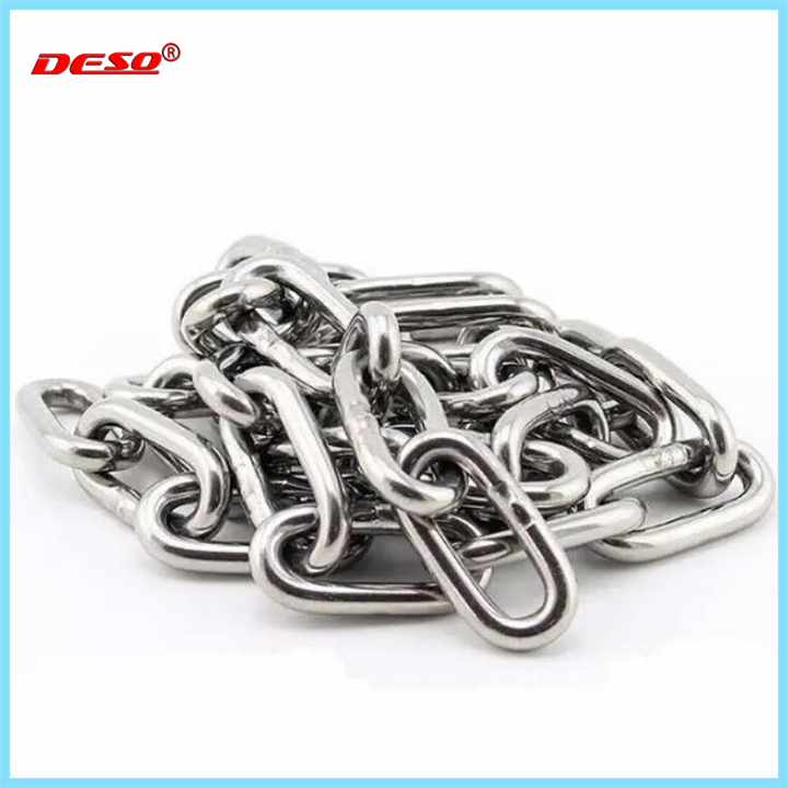 Durable Stainless Steel Link Chain with CE Certification DIN5685 DIN763 DIN766 DIN764