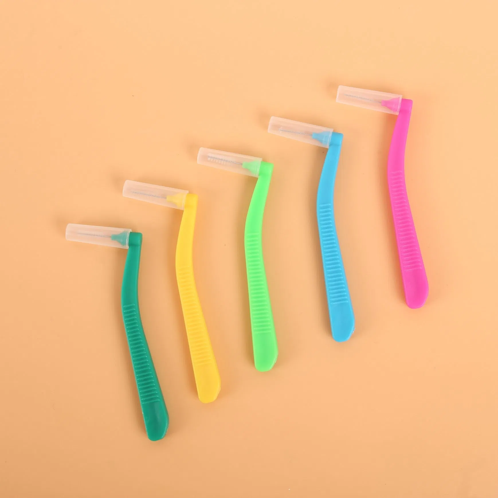 Cheap Flexible Push-Pull Toothbrush Dental Floss Toothpick Interdental Brush Toothpick Picks Brushes