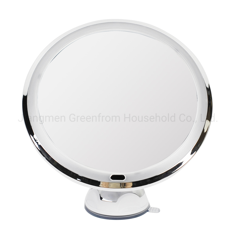 8inch Large Size Amazon Hit LED Suction Cup Mirror