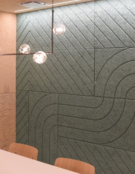 Acoustic Polyester Panel Acoustic Pet Panels Suspended Space Divider