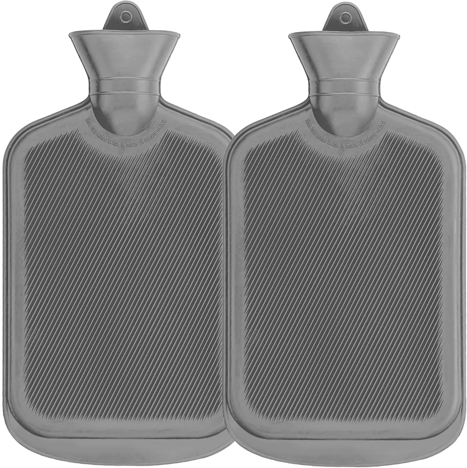 Wholesale Rubber Warm Water-Filling Hot Water Bottle 1000ml Hot-Water Bag with Soft Plush Cover