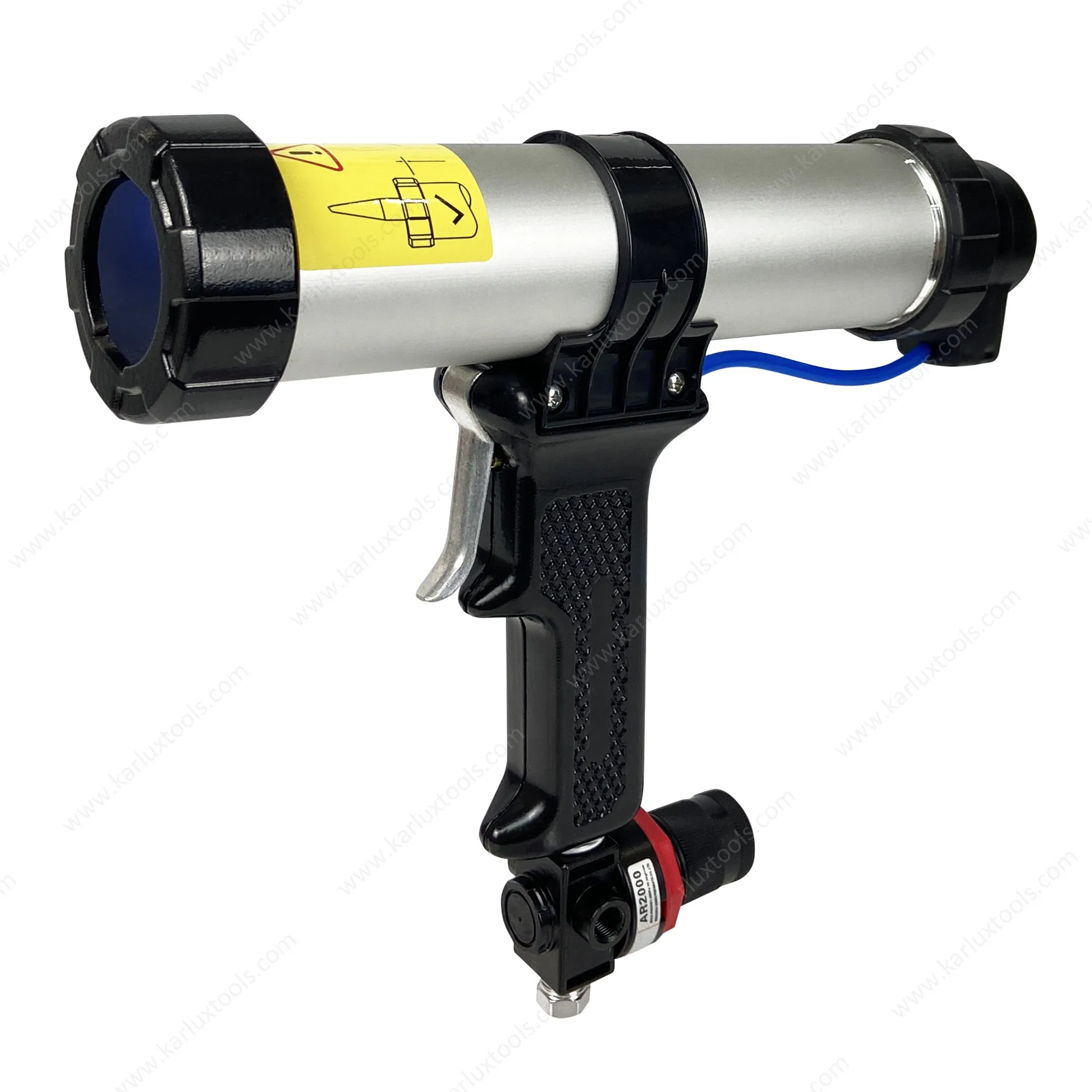 310ml Air Power Sealant Caulk Gun Air Caulking Gun with Pressure Regulating Valve for PV Industry Construction