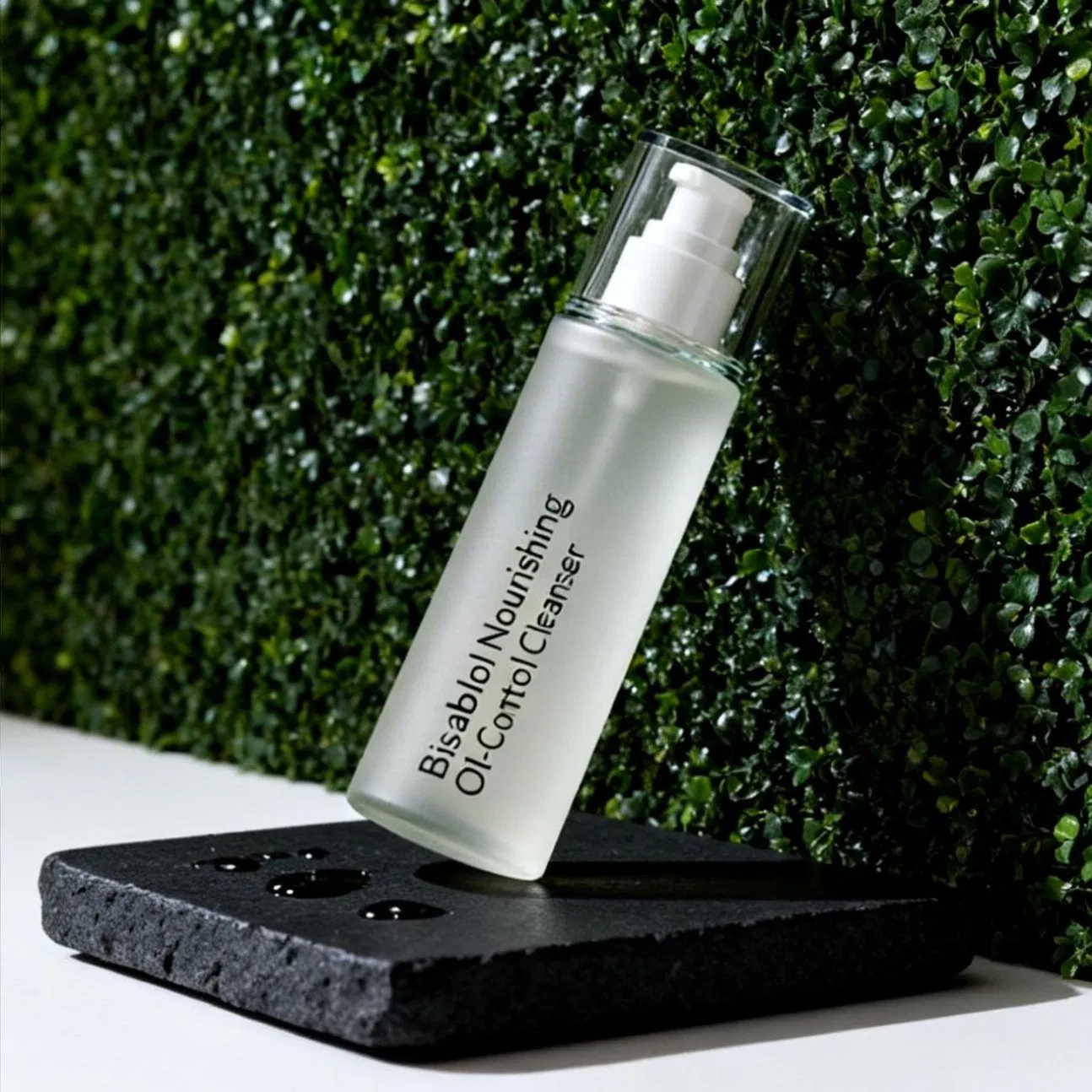 All-in-One Cleansing and Protective Face Cleanser with Moringa Oil and Bisabolol Complex for Urban Environment Adaptation