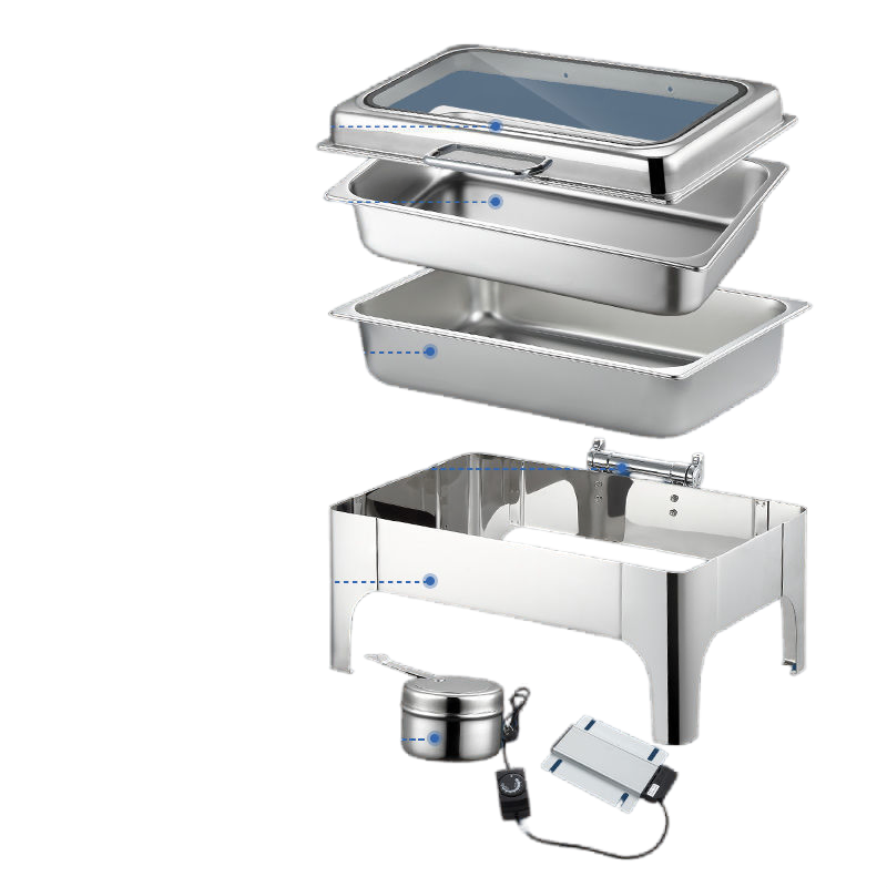 Hotel Equipment Buffet Stove High-Grade Stainless Steel Chafing Dish