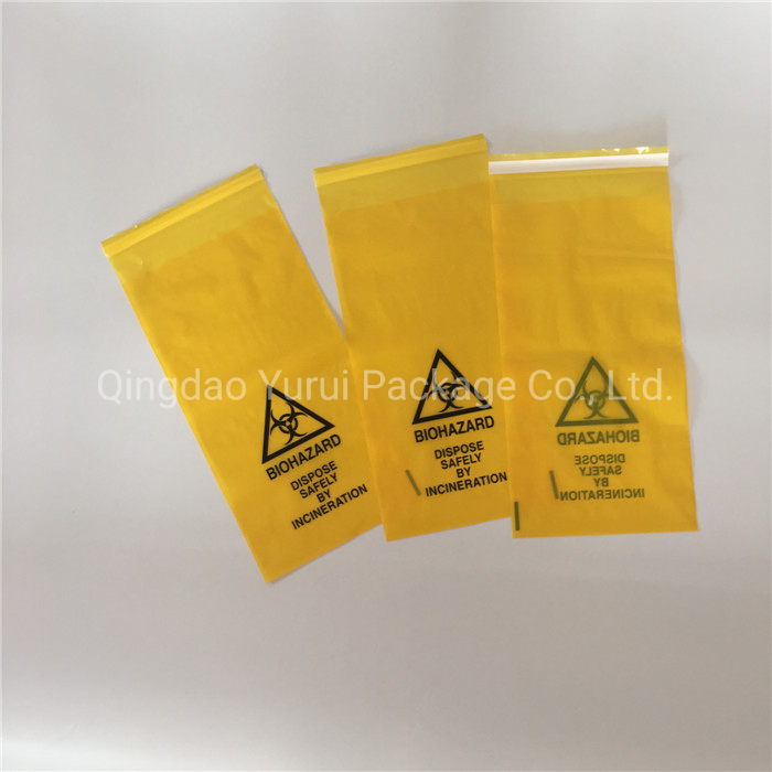 Biodegradable Autoclavable Biohazard Bag/Biohazard Garbage Bag Manufacturer in China