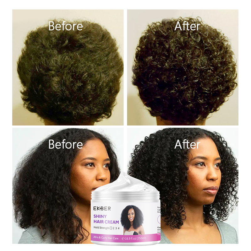 Private Label Shiny Hair Cream Curly Hair Products Hair Care Products for Black Women