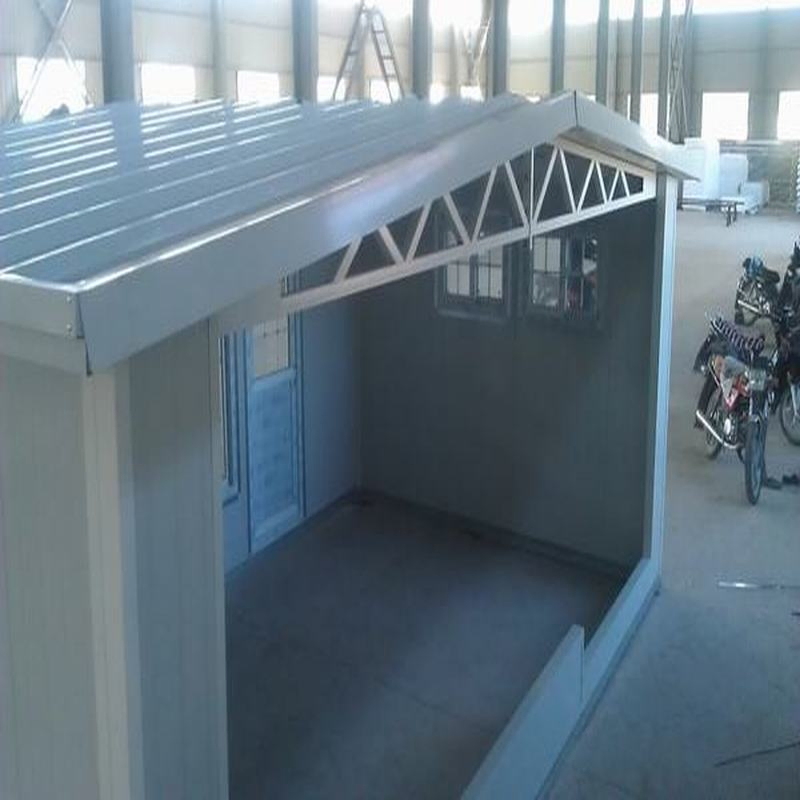 Caravan Wall Cladding Steel Structure Foldable House Caravan Trailer Family Home