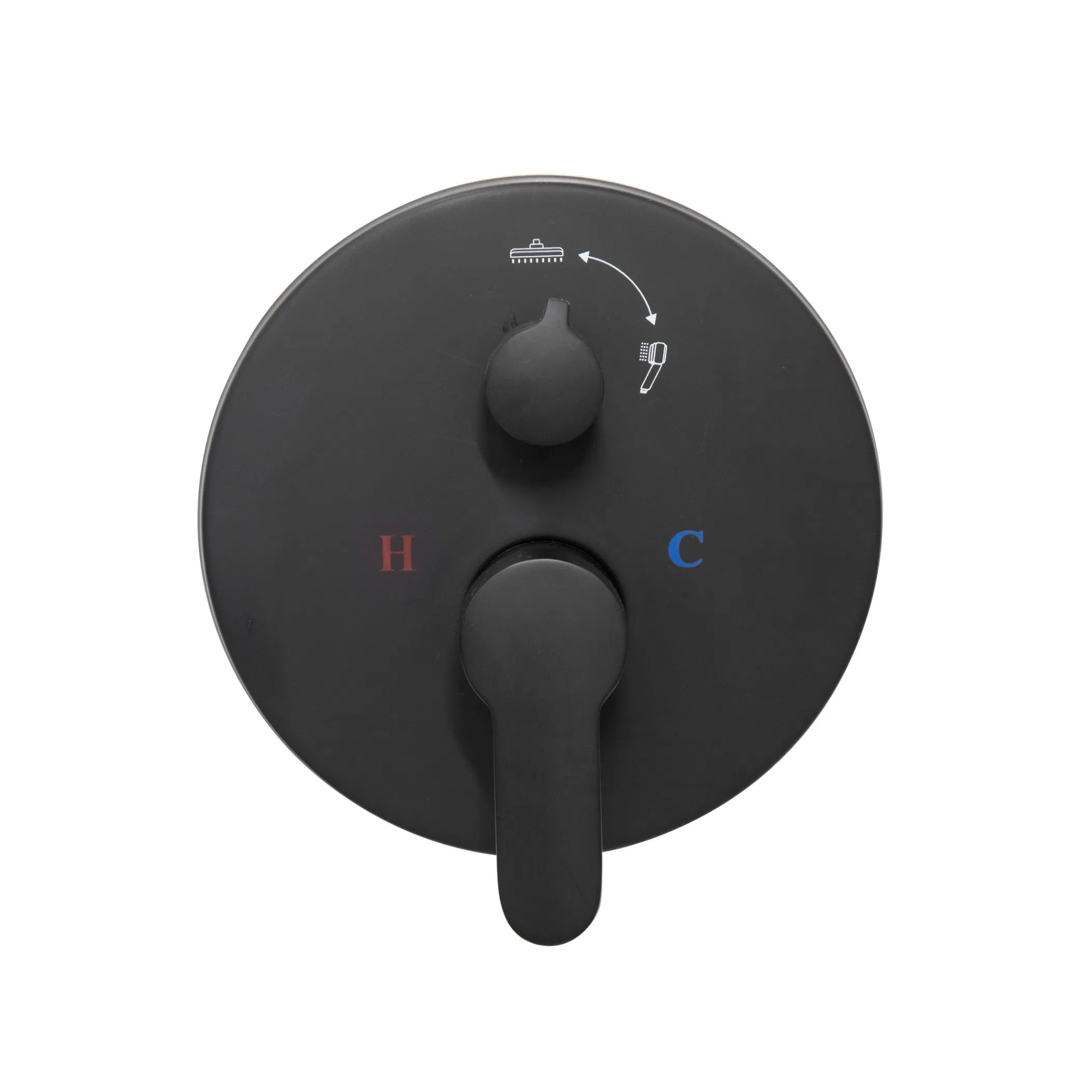 Смеситель для душа термостатический черный ODN202334