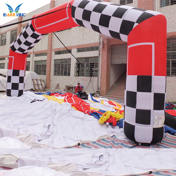 Hot Selling Customize Gate Airtight Archway Inflatable Arch with Logos for Race Advertising