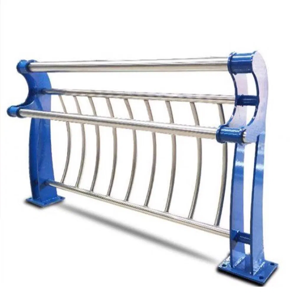 Prefab Steel Pipe Ball Joint Fabrication Highway Road Guard Rails Bridge Guardrail Balustrades