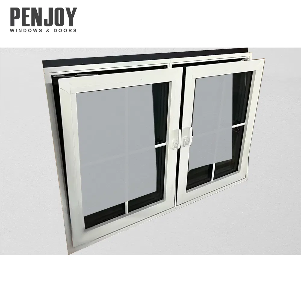 Penjoy Super Heat Insulation Tilt Turn Window Triple Pane Windows French Style
