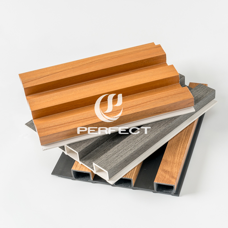 Durable Fire-Retardant WPC Wall Cladding Scratch-Resistant Anti-Deformation Easy Installation Wood Plastic Composite Board for Living Room Bedroom Decorate.