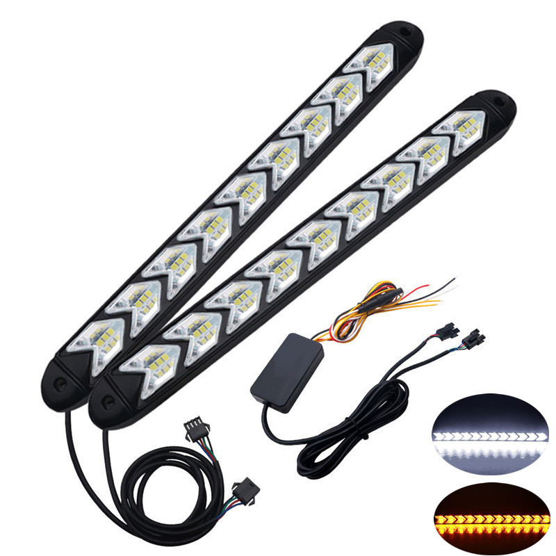 Светодиодные поворотники со стрелкой и дневными ходовыми огнями