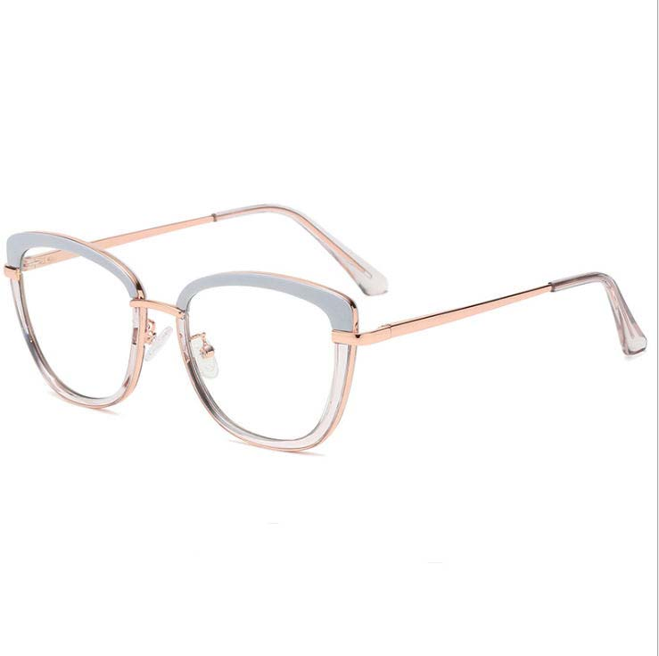 Maysun New Cat Design Two-Tone Colors Tr90 Metal Combined Optical Frame