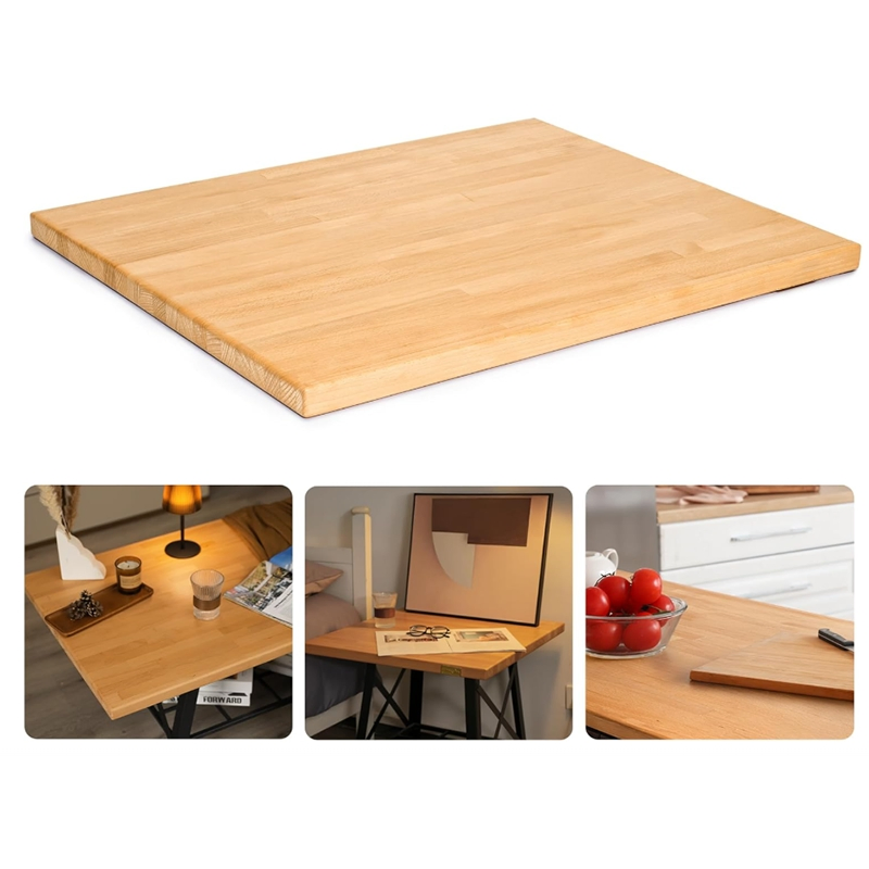 Beech Butcher Block Countertop Waterproof DIY Table Top Multi-Use