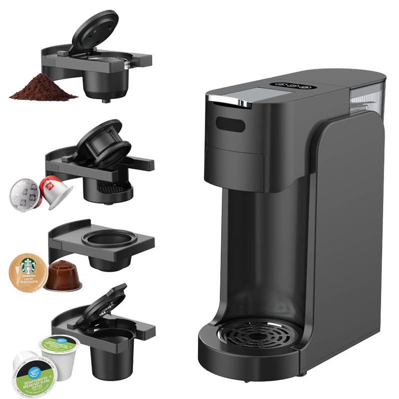 Espresso Capsule Cup Pod Coffee Machine 27oz Removable Reservoir Electric Coffee Maker