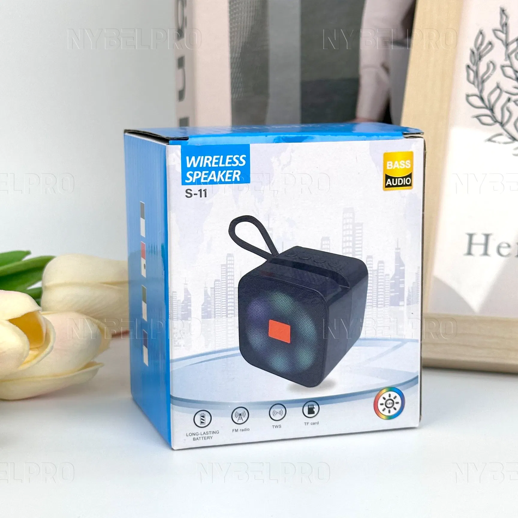 S-11 Wireless Bluetooth Speaker, Portable Heavy Bass Audio Bluetooth, Multi-Mode Playback, Outdoor Audio Equipment Altavoz Bluetooth