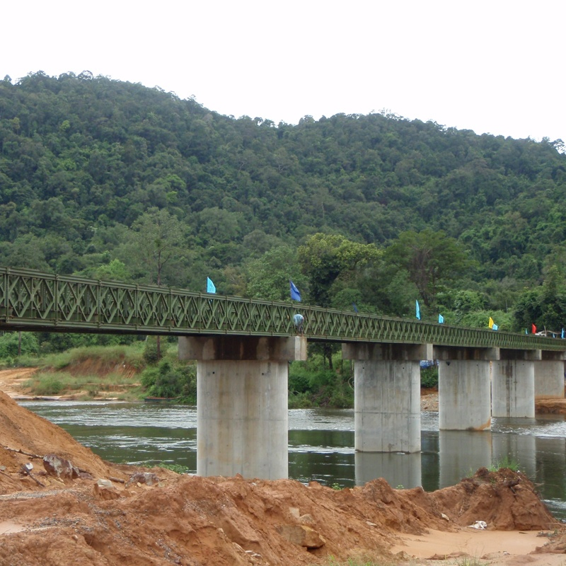 High Grade Precision Bailey Bridge Resistant Male End Post for Structural Supports