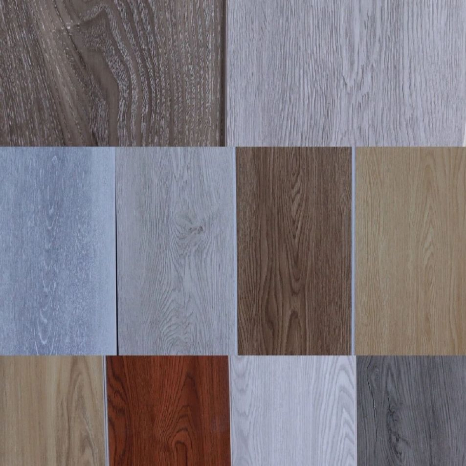 100% Waterproof Vinyl Customizable Flooring High Temperature Resistant Spc Stone Plastic Flooring