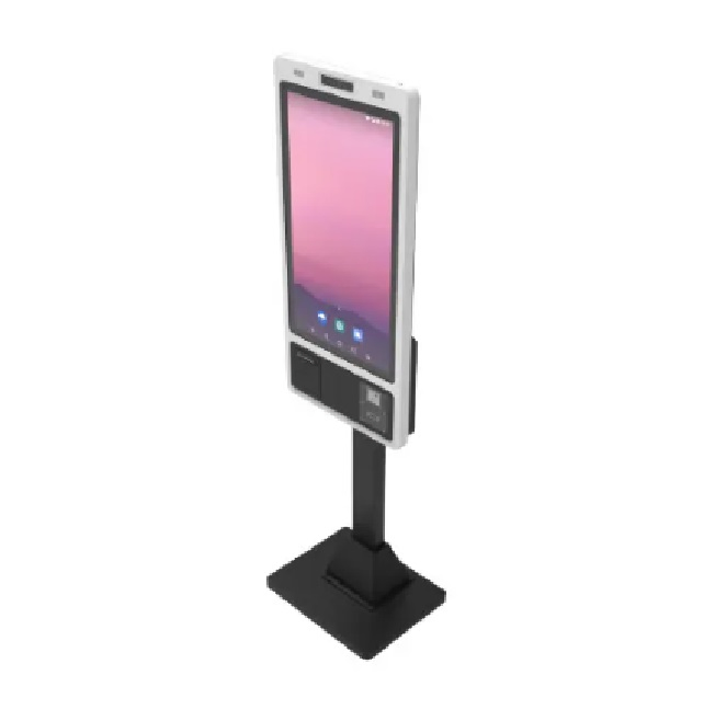 32 Inch Pcap Touch Screen Floor Standing Self Service Payment Kiosk