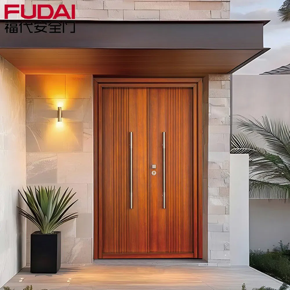 Cheapest Exterior Africa Steel Entry Security Door Use House