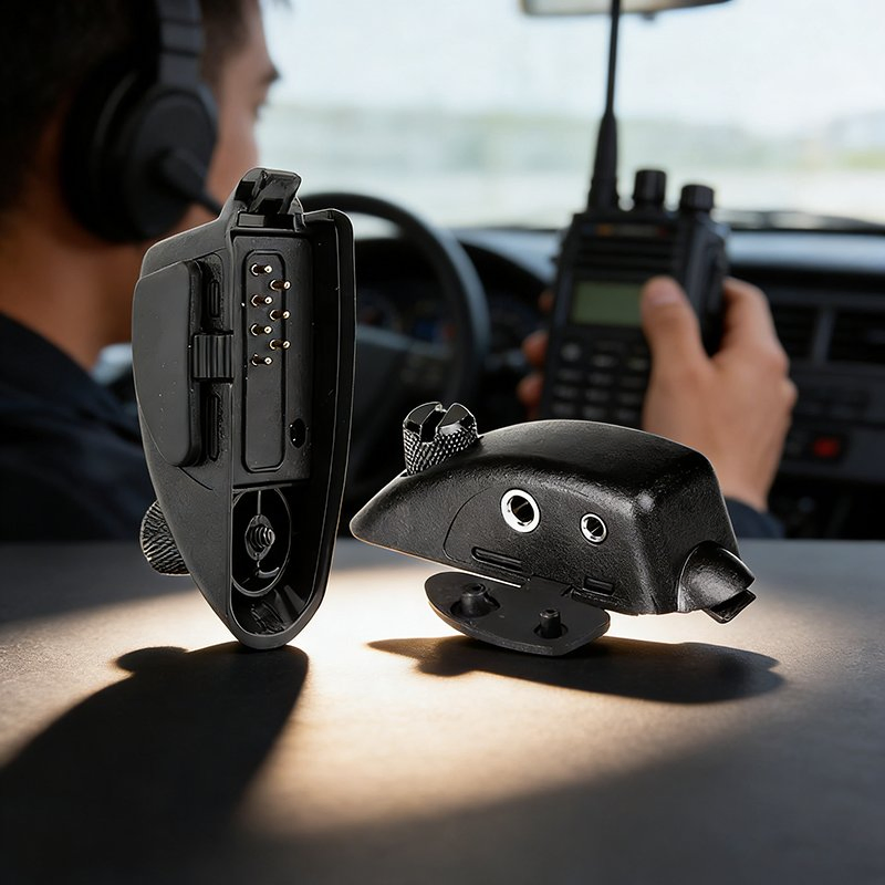 Two Way Radio Adapter Audio Adapter for Moto Rola Dp4801 to Moto Rola 2pin Plug