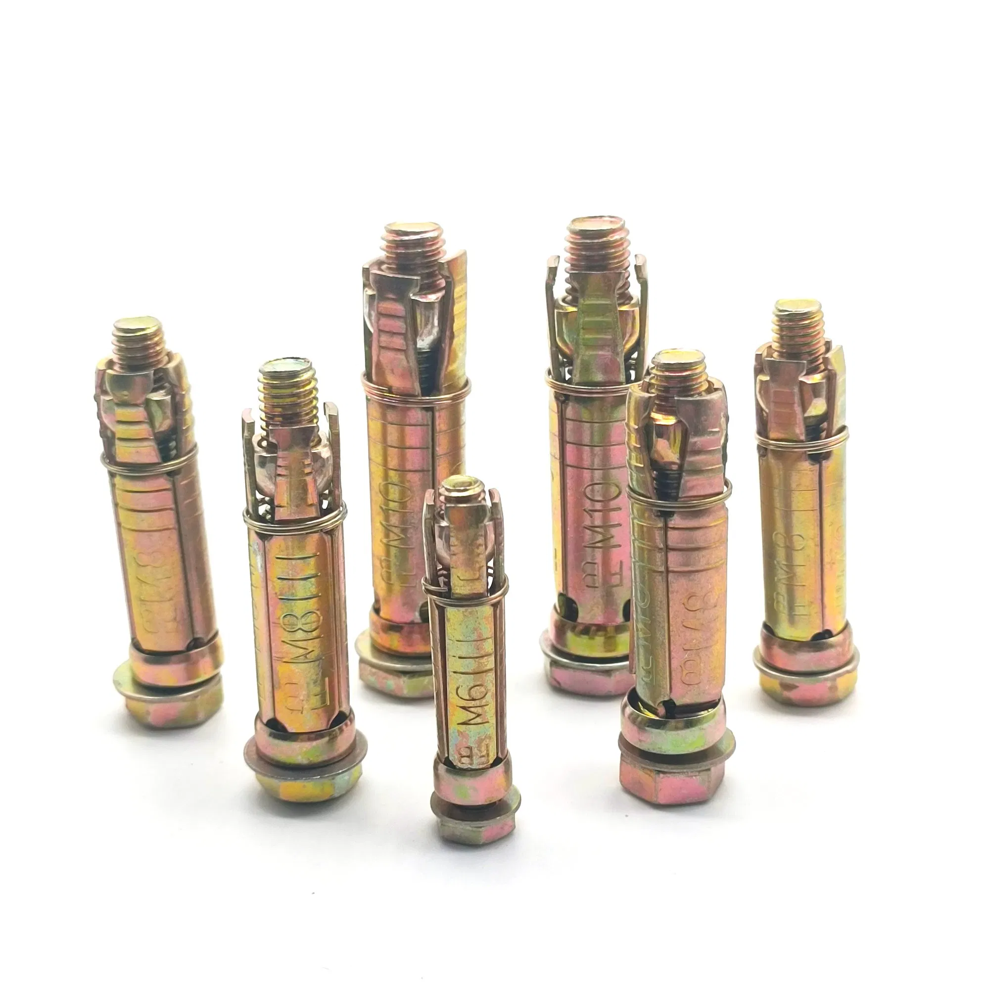 Galvanized Carbon Steel Sleeve Expansion Anchor Bolt M6-M10/Expansion Anchor Bolts for Concrete