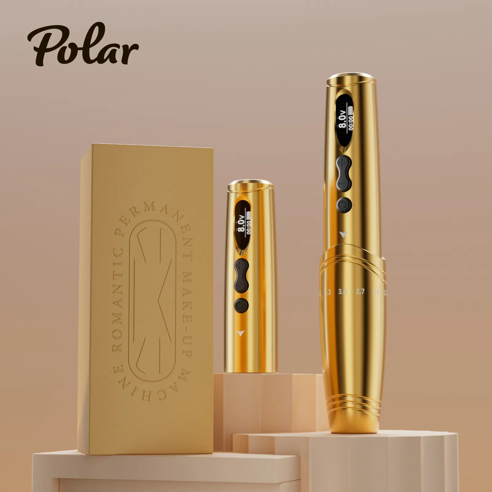 Digital Lip Pmu Machine Semi-Permanent Adjustable Stroke Eyebrow Tattoo Machine Tattoo Makeup Pen