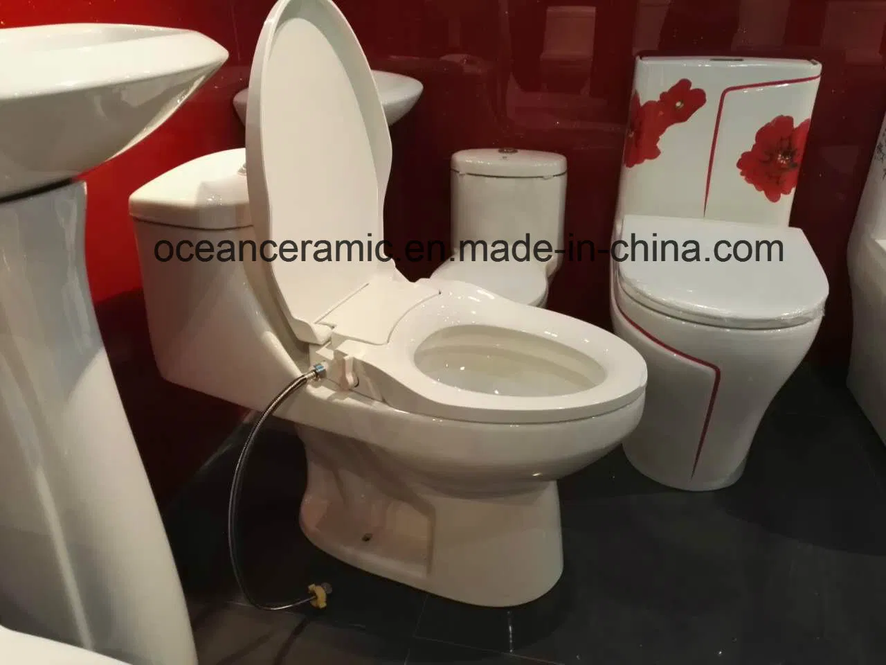 Ts-1002b Non-Elonitric Bidet Seat Cover, 2 Function Super Bidet, Bidet Toilet Seats