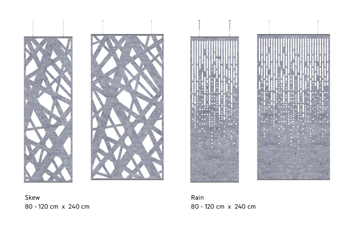 Hollow out Acoustic Wall Ceiling Panel with Polyester Fiber Pet Felt Acoustic Panel