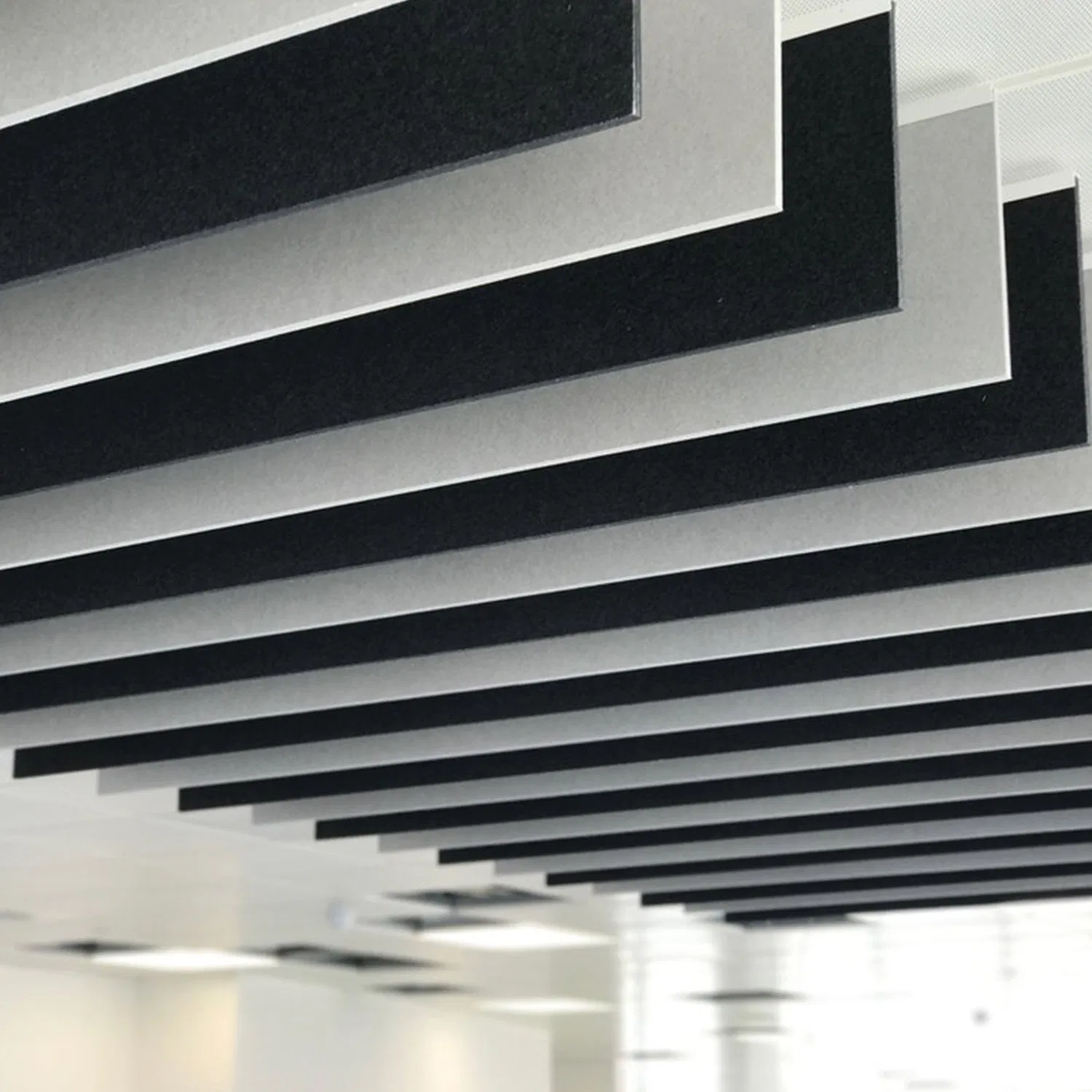 Suspended Acoustical Ceiling Board Acoustic Board Installation Polyester Fibre Acoustic Panel
