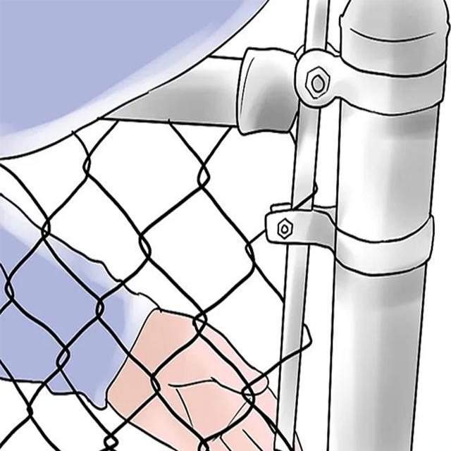 High Quality Wholesale Hot Dipped Galvanized Panels Price Used Chain Link Fence for Sale