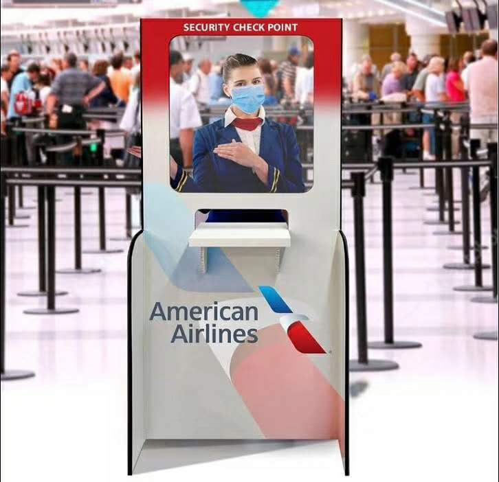 Держатель для санитайзера из картона с дизайном