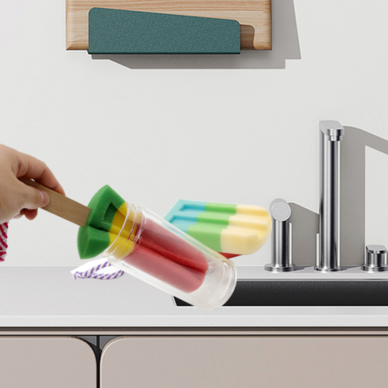 Ice Cream Shower Body Sponge Body Loofah Shower Scrubber Kids Bath Sponge