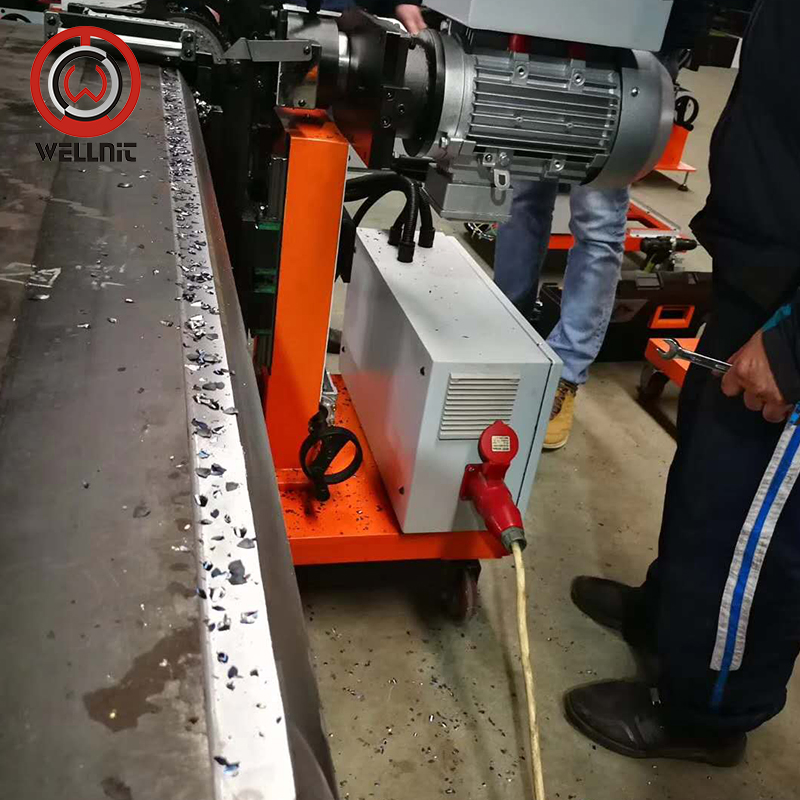 Automatic Feed Chamfer Stationay 0-90 Degree Plate Beveling Machine