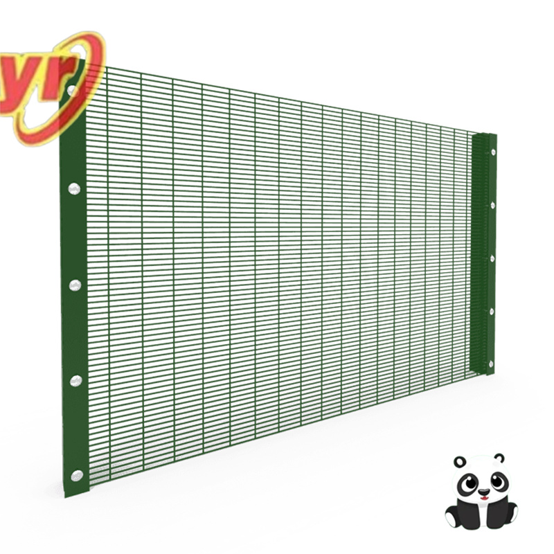 China Cheap 358 High Security Road Fence Anti Cutting/Climb Powder Coated
