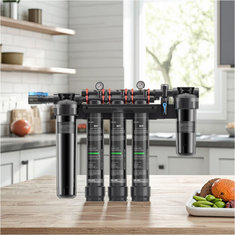 Commercial Use 3 Stages Whole House Water Filtration System Water Filter