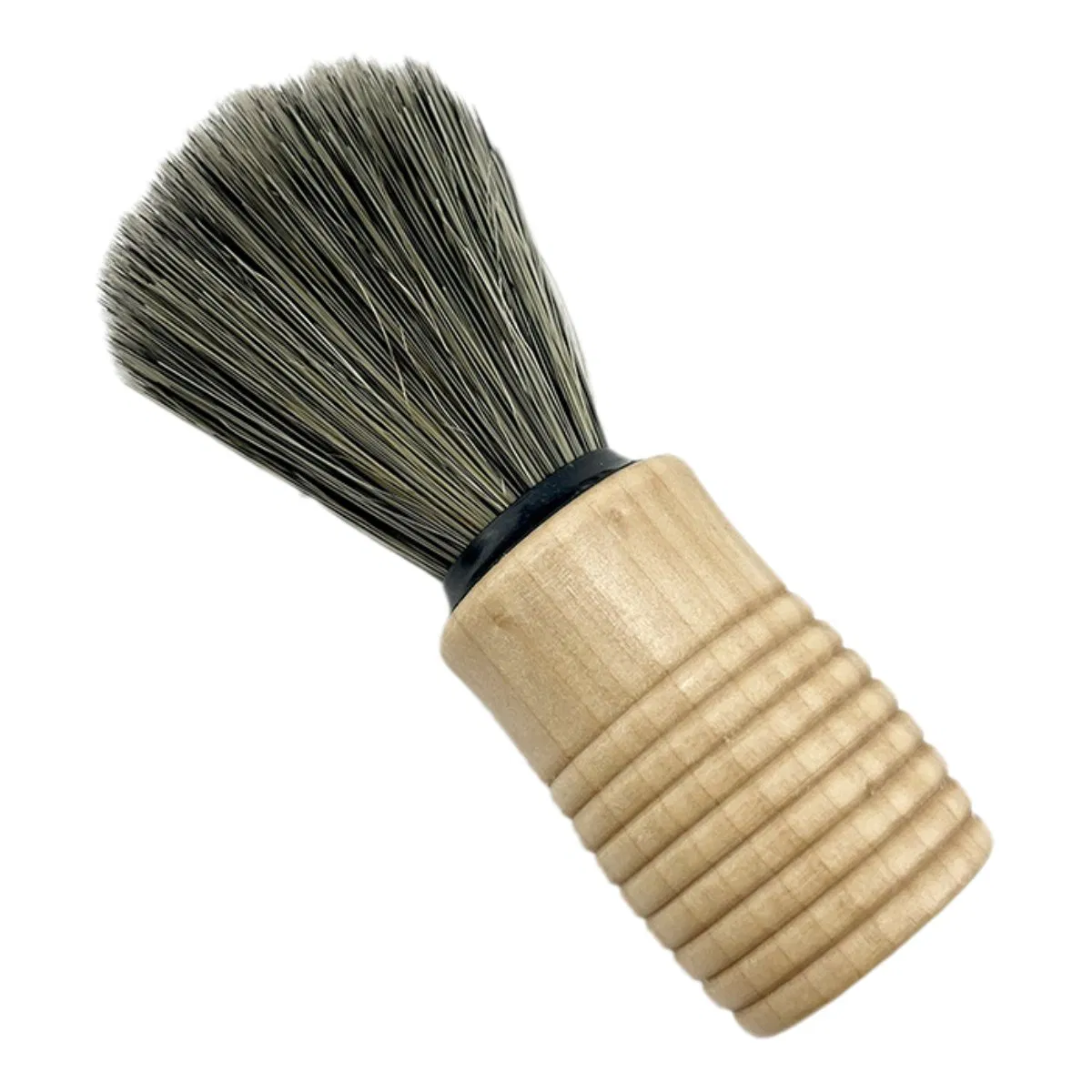 Professional Hair Salon Tool Barber Use Natural Wood Handle Shaving Brush